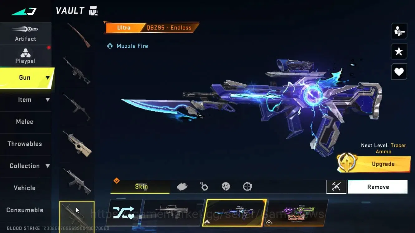 Blood Strike Accounts ASIA|6 ULTRA[ETHAN,Origin12,Vector,QBZ95,etc]+Coll image 10