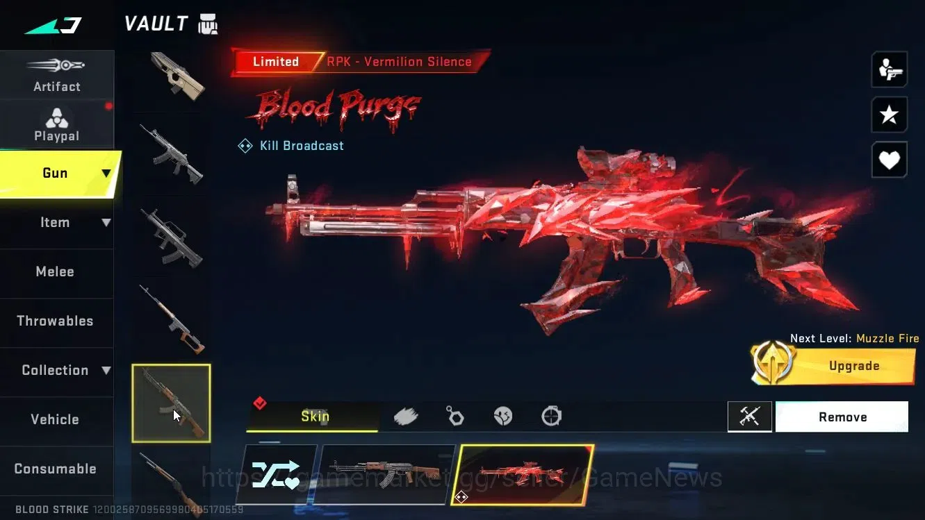 Blood Strike Accounts ASIA|6 ULTRA[ETHAN,Origin12,Vector,QBZ95,etc]+Coll image 12