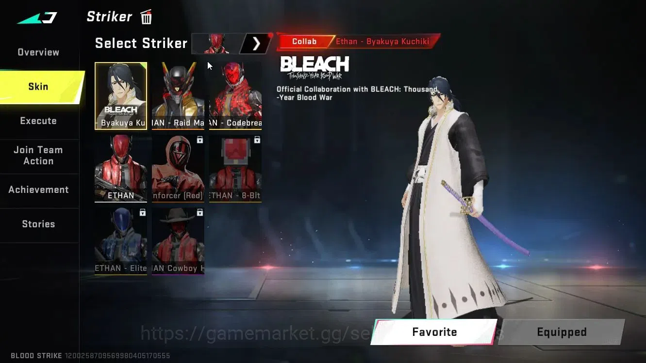Blood Strike Accounts ASIA|6 ULTRA[ETHAN,Origin12,Vector,QBZ95,etc]+Coll image 3