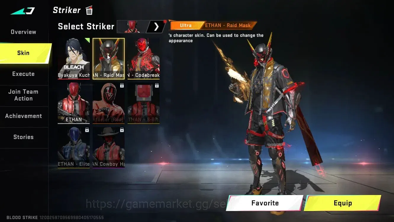 Blood Strike Accounts ASIA|6 ULTRA[ETHAN,Origin12,Vector,QBZ95,etc]+Coll image 4