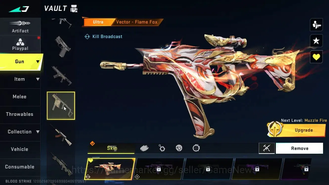 Blood Strike Accounts ASIA|6 ULTRA[ETHAN,Origin12,Vector,QBZ95,etc]+Coll image 6