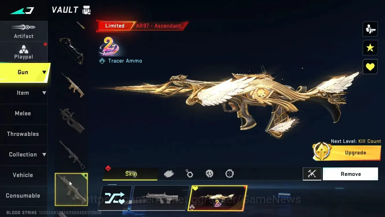 Blood Strike Accounts ASIA|6 ULTRA[ETHAN,Origin12,Vector,QBZ95,etc]+Coll image 8
