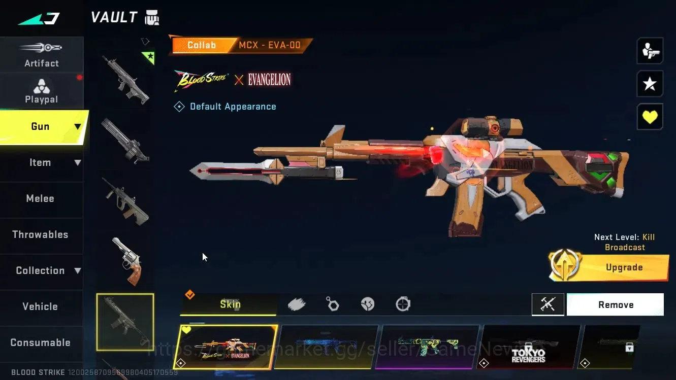 Blood Strike Accounts ASIA|6 ULTRA[ETHAN,Origin12,Vector,QBZ95,etc]+Coll image 9