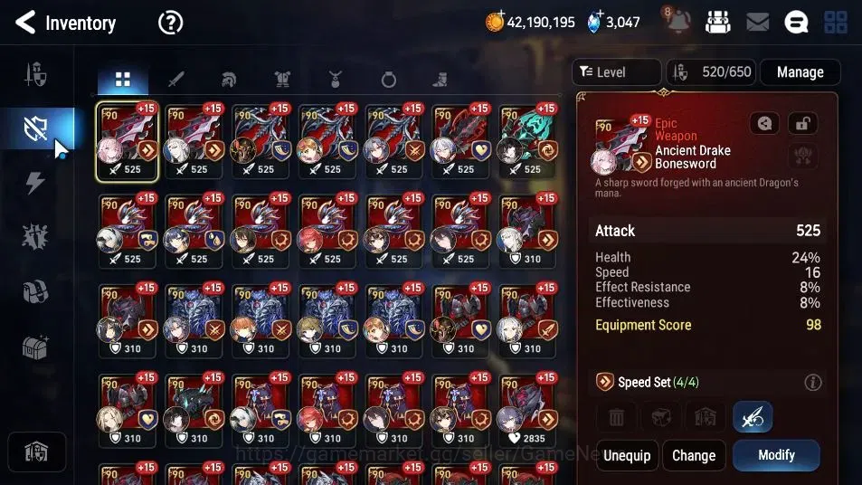 Epic Seven Accounts ASIA Unverif|27 ML(Notos,LOTScales,Har setti,Etc)+ image 20