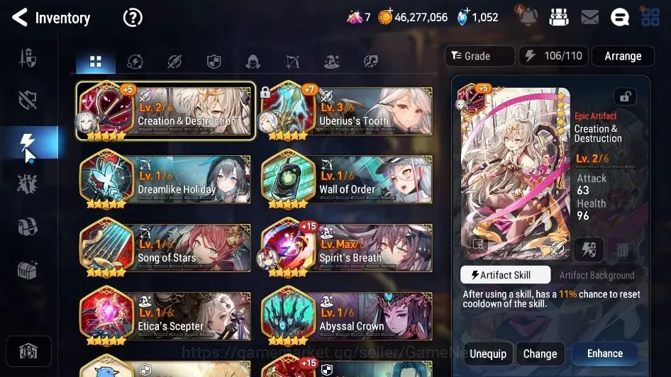 Epic Seven Accounts GLOBAL Unverif|NewEra|11 ML(Rhianna&Luciella,Har s image 13
