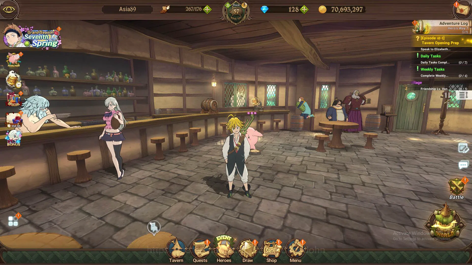 ASIA|1.5M CC|DM 128|UR Skuld2/6,Chaos Arthur,DK Meliodas,etc|Detail Cek SS|7DS345B The Seven Deadly Sins: Grand Cross Accounts Others ASIA|1.5M CC|DM 128|UR Skuld2/6,Chaos Arthur,DK Meliodas,etc|Detail Cek