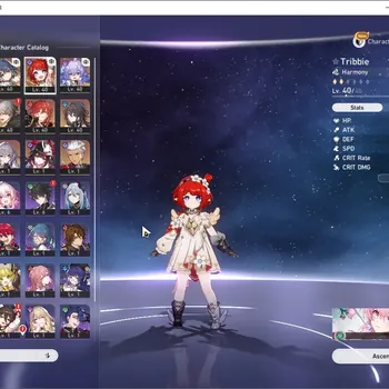 Honkai Star Rail Accounts Others Asia|TL 40|1 GC+1k Jade|8 Limited|Mortenax