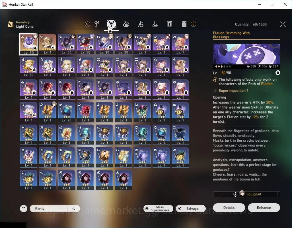 Honkai Star Rail Accounts Asia|TL 39|2 Golden Companion|5 Limited|Silver Wol image 5