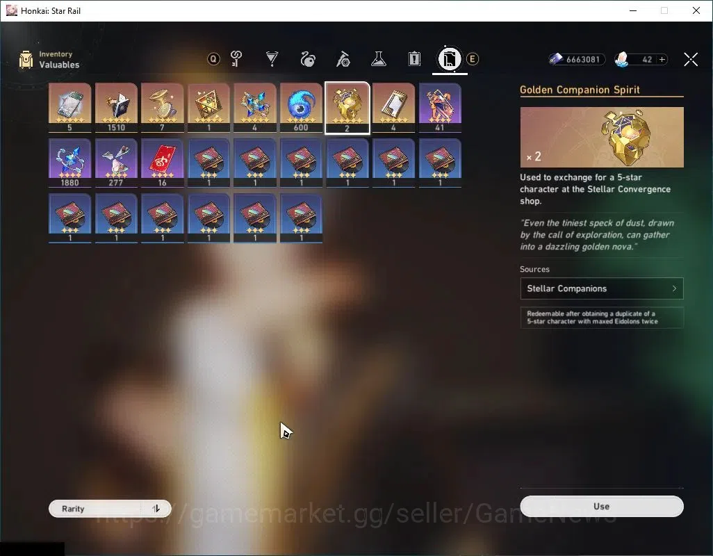 Honkai Star Rail Accounts Asia|TL 39|2 Golden Companion|5 Limited|Silver Wol image 9