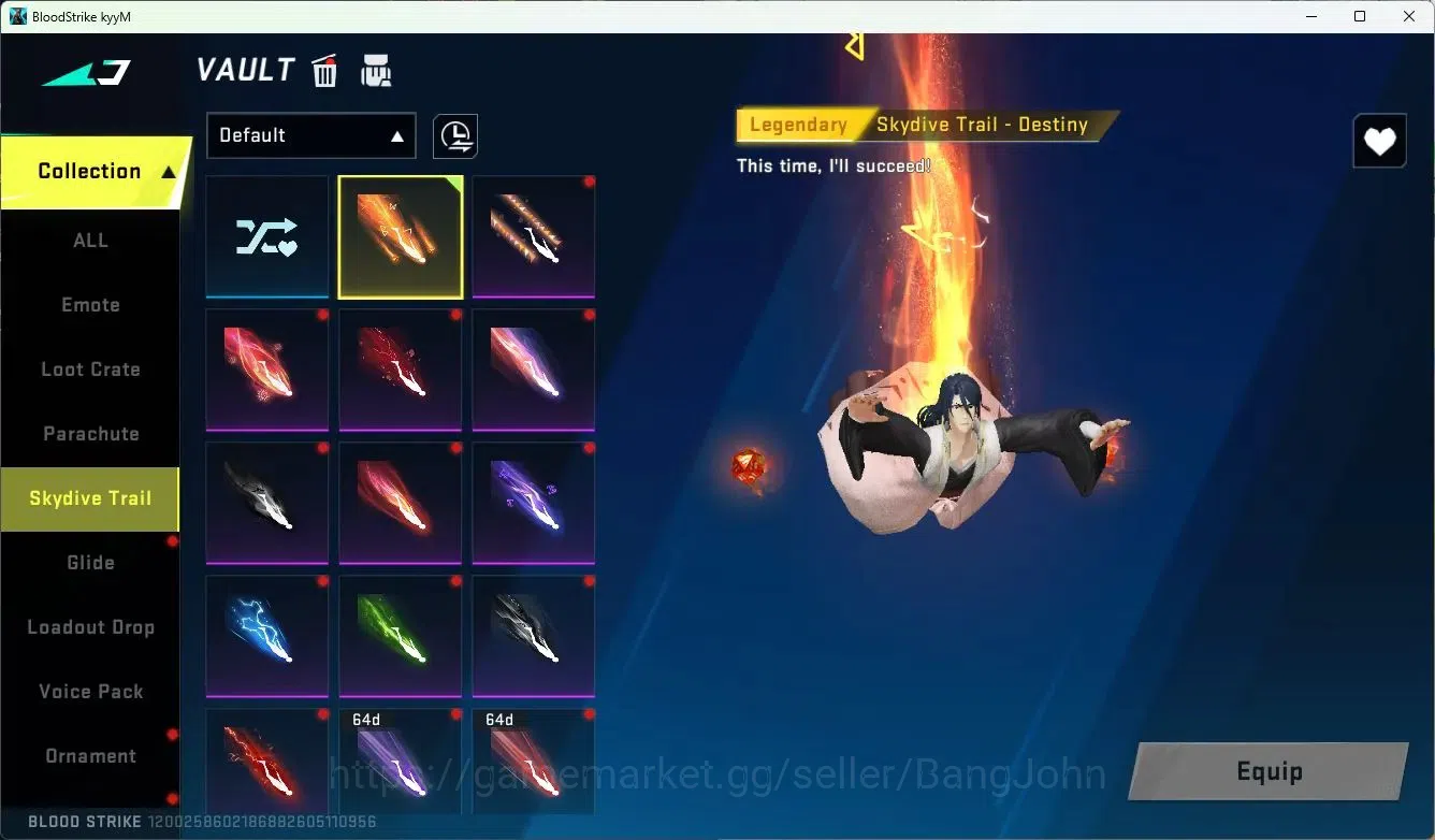 Blood Strike Accounts ASIA | 4 Collab Skins | 3 Limited Skins | 12  Lege image 10