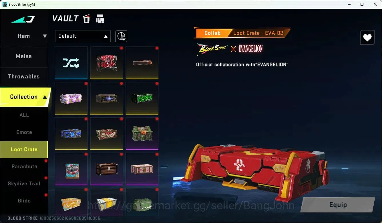 Blood Strike Accounts ASIA | 4 Collab Skins | 3 Limited Skins | 12  Lege image 12