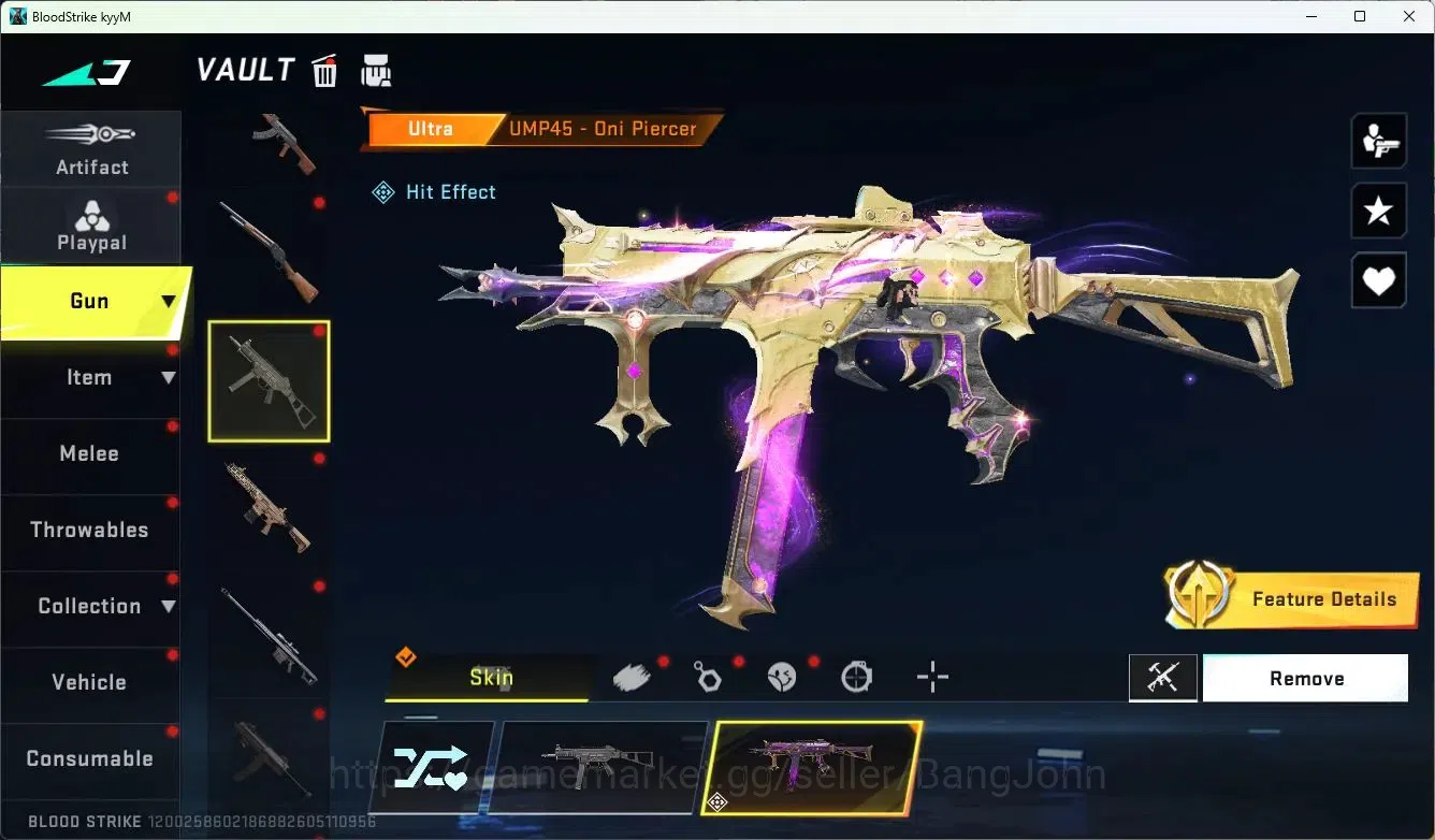 Blood Strike Accounts ASIA | 4 Collab Skins | 3 Limited Skins | 12  Lege image 19