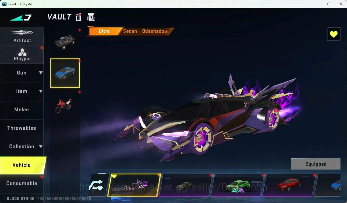 Blood Strike Accounts ASIA | 4 Collab Skins | 3 Limited Skins | 12  Lege image 8
