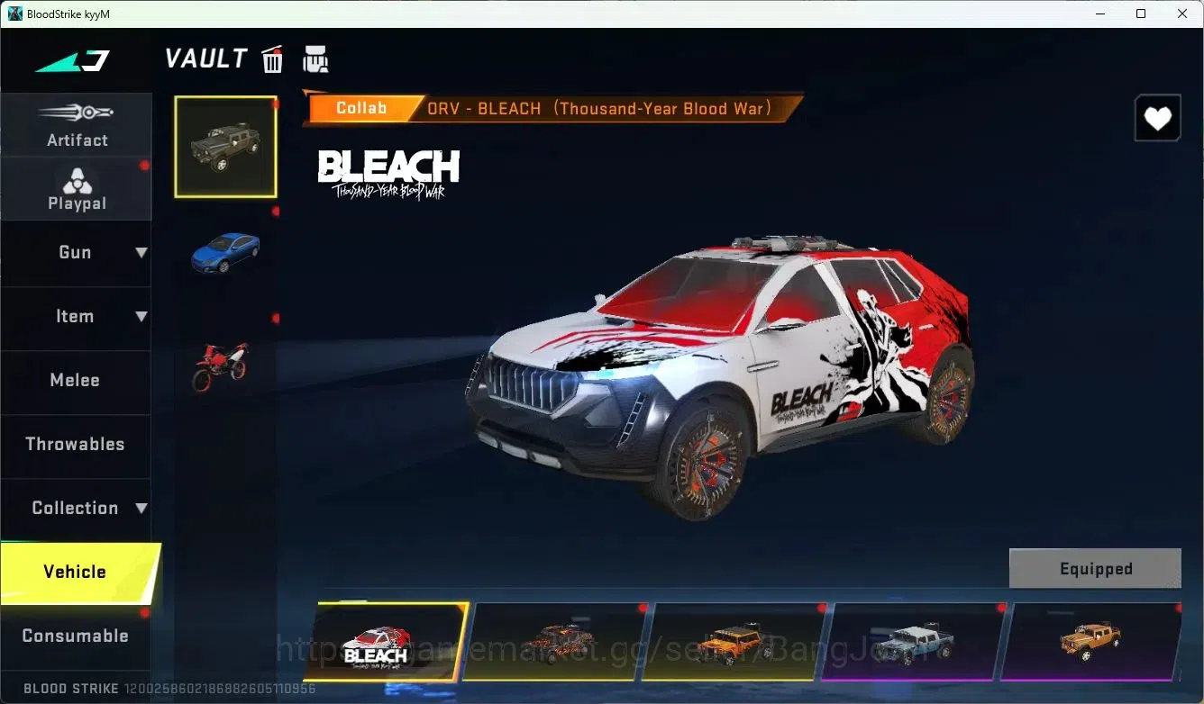 Blood Strike Accounts ASIA | 4 Collab Skins | 3 Limited Skins | 12  Lege image 9