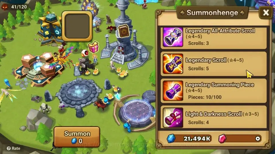 Summoners War: Sky Arena Accounts Starter ASIA|Lv 26|Ready Gacha|103 12 YSC + 160 11 YSC + 3 LAAS + 5 LS + 4 LDS + 126 MS |1 12