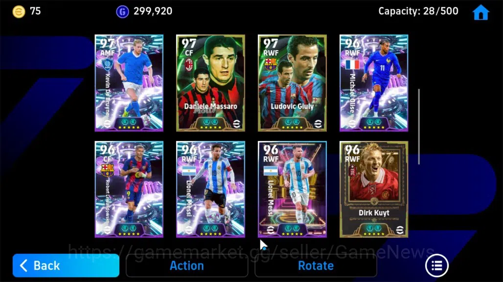 eFootball Accounts Android|BigTime Frank Rijkaard,Epic D.Drogba,Xabi. image 9