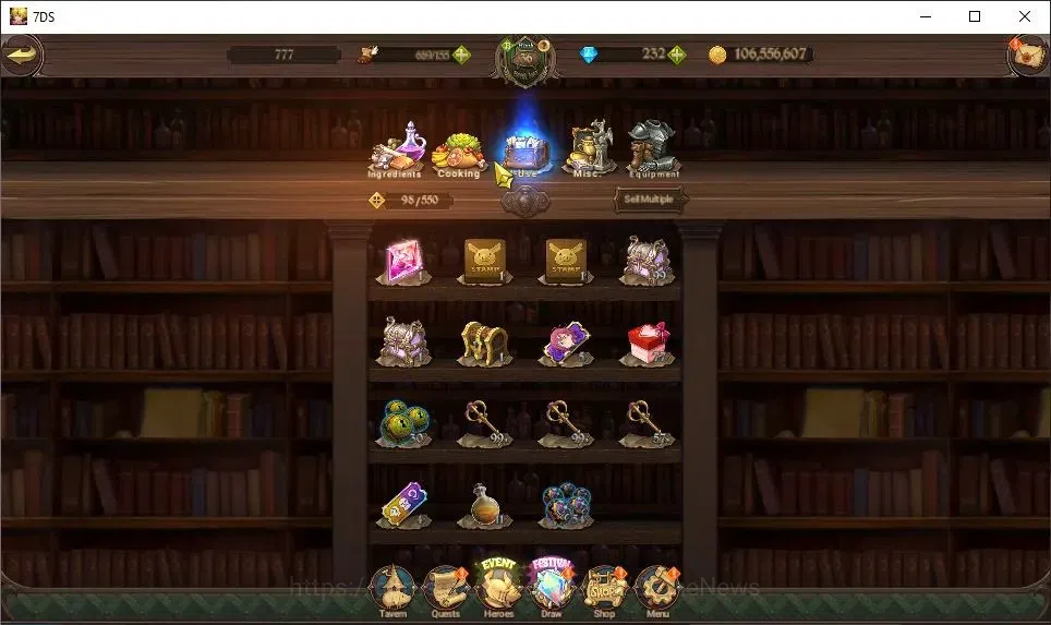 The Seven Deadly Sins: Grand Cross Accounts Global|2,1M CC|232 DM+30 LS|4 LR+7 UR|F King,Helbr image 16