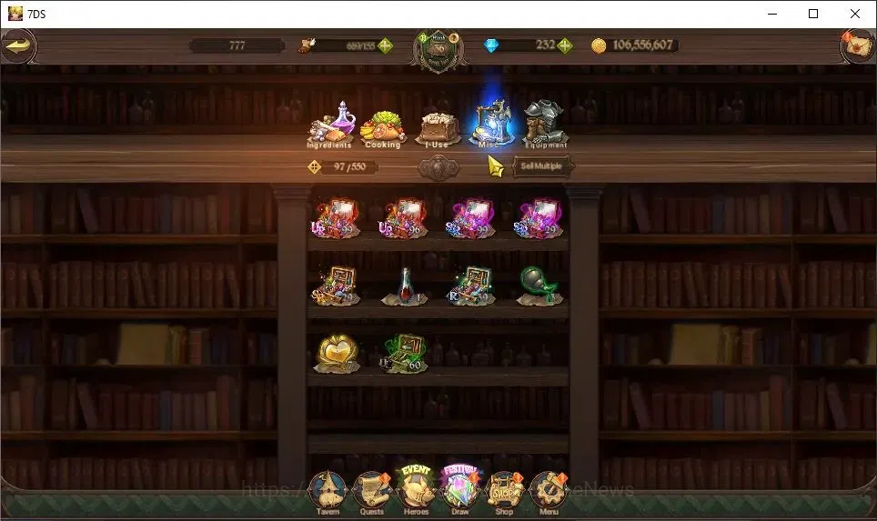 The Seven Deadly Sins: Grand Cross Accounts Global|2,1M CC|232 DM+30 LS|4 LR+7 UR|F King,Helbr image 17