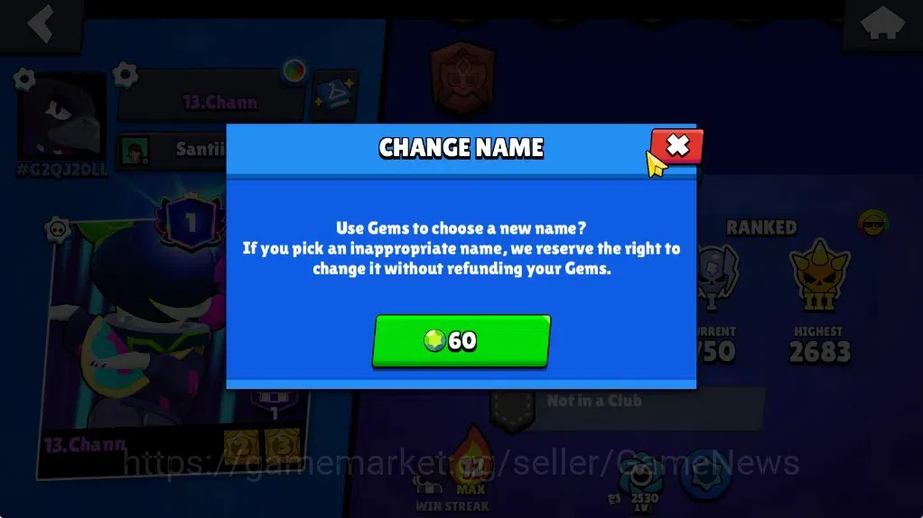 Brawl Stars Accounts 25612 Trophy|66 Brawlers 10 Max|8k Bling 6k PP|2 Legendary (Mecha Crow,Surge Lightyear),4 Mythic,19 5