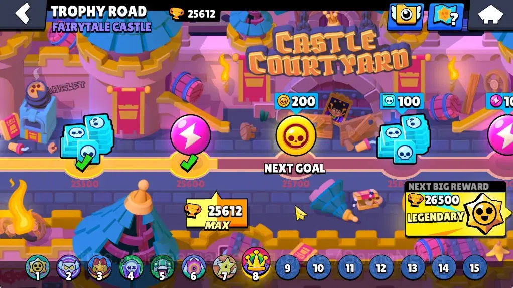 Brawl Stars Accounts 25612 Trophy|66 Brawlers 10 Max|8k Bling 6k PP|2 Legendary (Mecha Crow,Surge Lightyear),4 Mythic,19 6