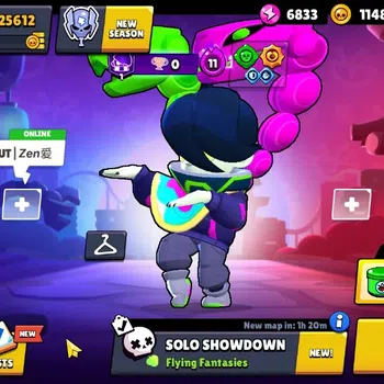 Brawl Stars Accounts 25612 Trophy|66 Brawlers 10 Max|8k Bling 6k PP|2 Legendary (Mecha Crow,Surge Lightyear),4 Mythic,19