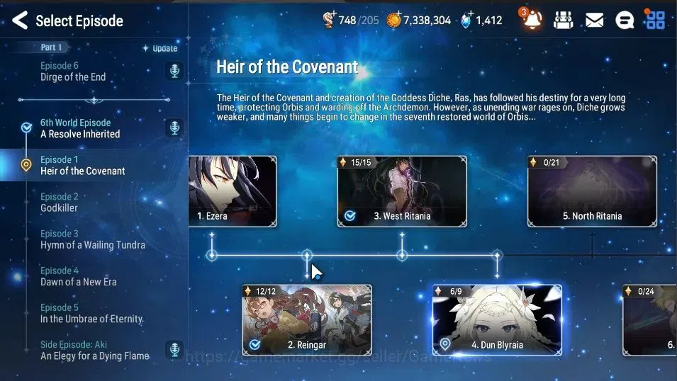 Epic Seven Accounts GLOBAL Unverif|New Era|4 ML(DP Aria, MOTS Iseria,  image 12