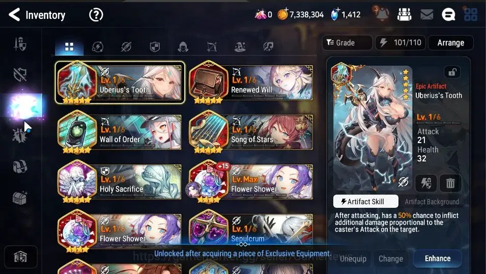 Epic Seven Accounts GLOBAL Unverif|New Era|4 ML(DP Aria, MOTS Iseria,  image 15