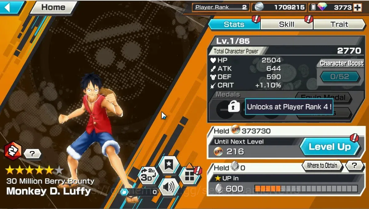 One Piece Bounty Rush Accounts Global| Starter |Ready Gacha 3,7K Rainbow Diamond| image 3