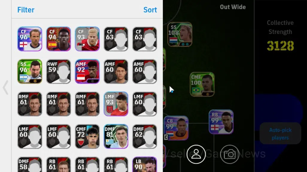eFootball Accounts Android|Epic Johan Cruyff,Gabriel Batistuta,Andriy image 2