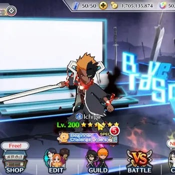 Bleach: Brave Souls Accounts High-End Global|669K BP+50K Orb|EndStory|5K BS+570 PremAccTicket|Ichigo