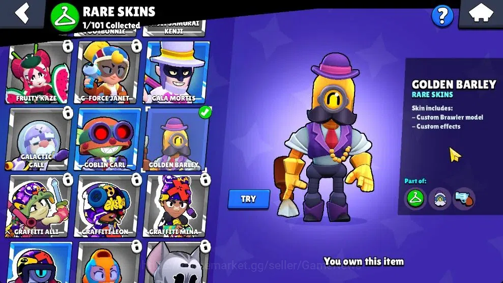 Brawl Stars Accounts 1003 Trophy|16 Brawlers 3 Max Lv [Carl,Primo,Shell image 10