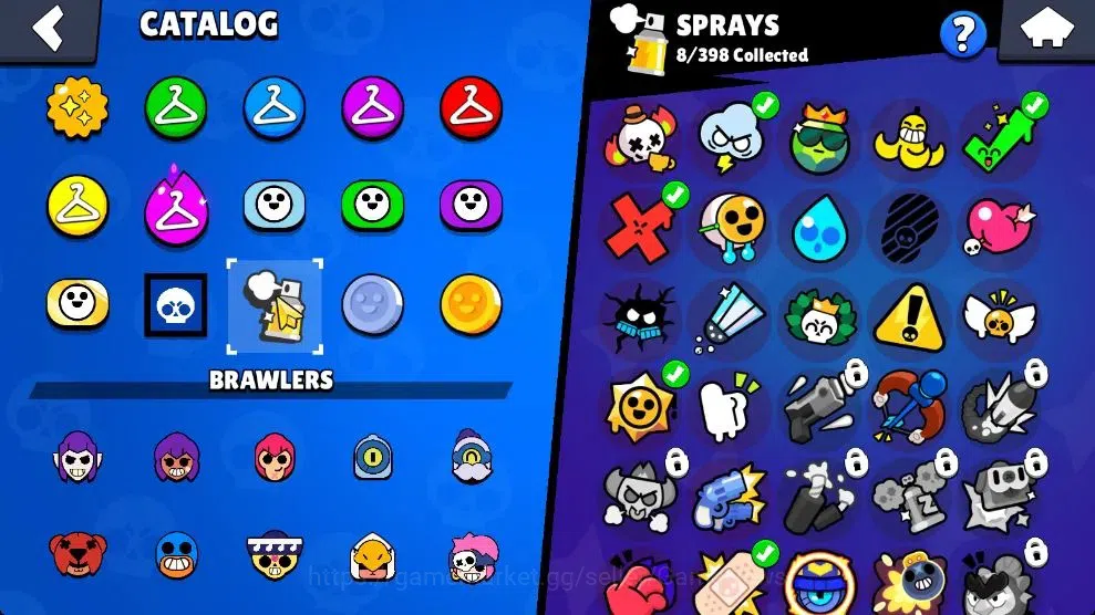 Brawl Stars Accounts 1003 Trophy|16 Brawlers 3 Max Lv [Carl,Primo,Shell image 17