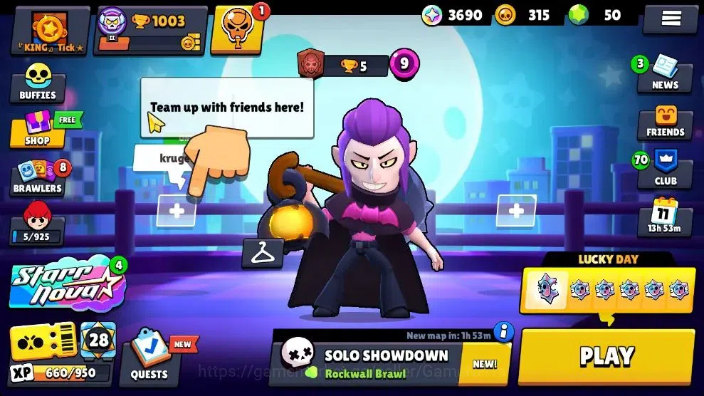 Brawl Stars Accounts 1003 Trophy|16 Brawlers 3 Max Lv [Carl,Primo,Shell image 2