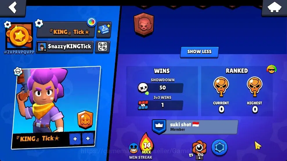 Brawl Stars Accounts 1003 Trophy|16 Brawlers 3 Max Lv [Carl,Primo,Shell image 3