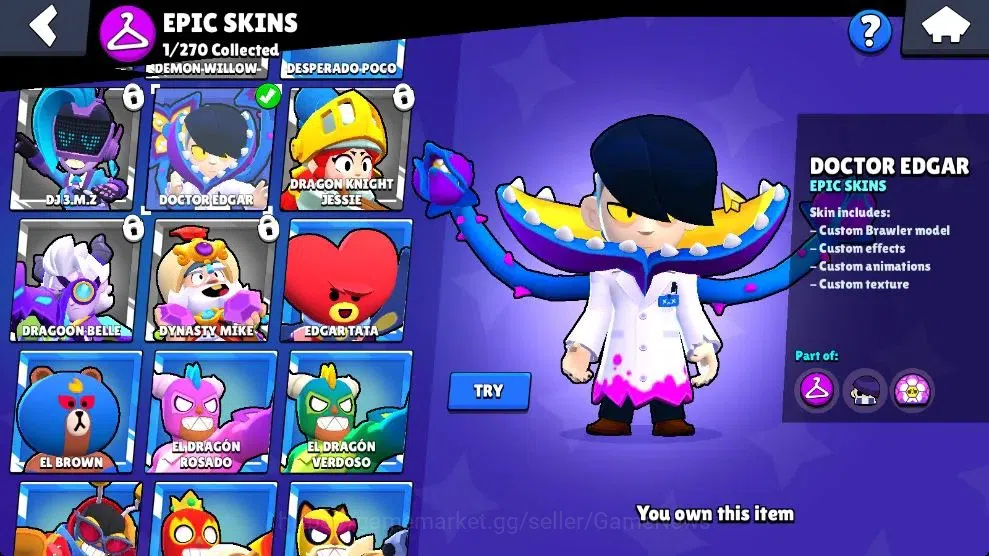 Brawl Stars Accounts 1003 Trophy|16 Brawlers 3 Max Lv [Carl,Primo,Shell image 8