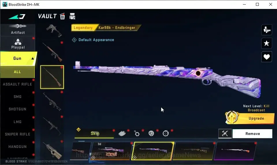 Blood Strike Accounts ASIA|10 ULTRA[M4A1,Origin-12,INP-9,SCAR,FAL,2 ZERO image 20