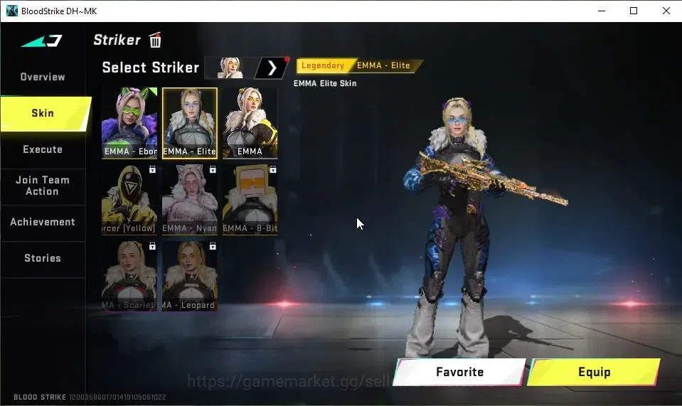 Blood Strike Accounts ASIA|10 ULTRA[M4A1,Origin-12,INP-9,SCAR,FAL,2 ZERO image 5