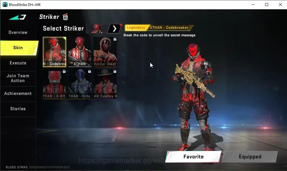Blood Strike Accounts ASIA|10 ULTRA[M4A1,Origin-12,INP-9,SCAR,FAL,2 ZERO image 6