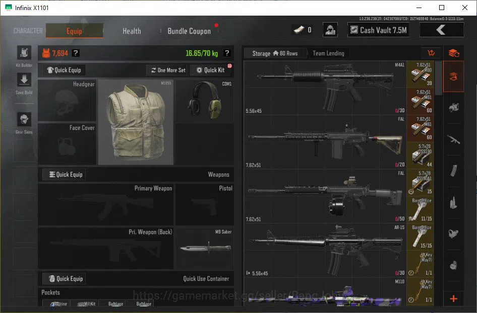 Arena Breakout Accounts MOBILE|LVL26 SV 10,1 M|CV 7,5 M|MORE SK WEAPON, MO image 3