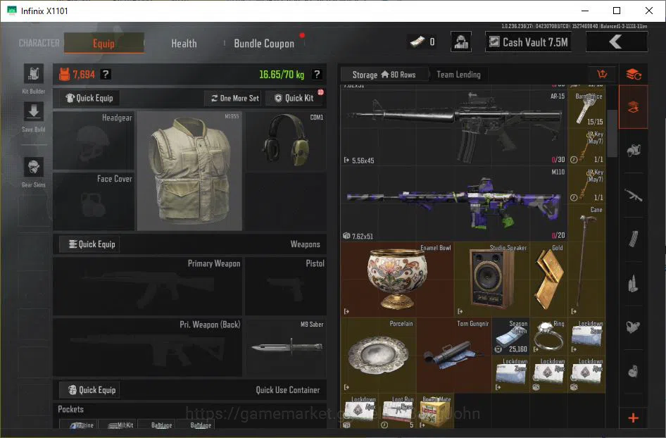 Arena Breakout Accounts MOBILE|LVL26 SV 10,1 M|CV 7,5 M|MORE SK WEAPON, MO image 4