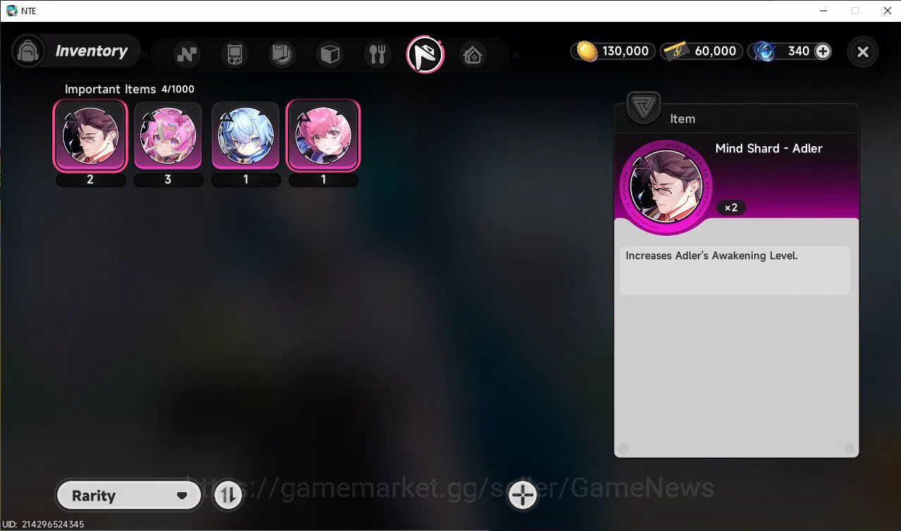 Neverness to Everness Accounts GLOBAL EU |HL 3| 1 SSR Limited Nanally |5 SR Aurel image 7