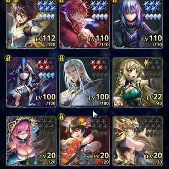 Last Cloudia Accounts Endgame GLOBAL|Rank18|Collab[Vargas,Hinata,Benimaru,Rimuru,Diablo,etc]+[DL Tolomea,Telestio,etc]|20k