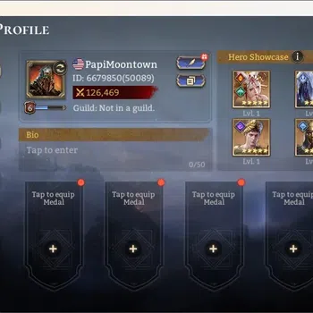 Watcher of Realms Accounts Mid-Tier Global 50xx|Power 126K|2 Lord: Rygar,Aracha|12 Legend|More Detail check SS WOR044B