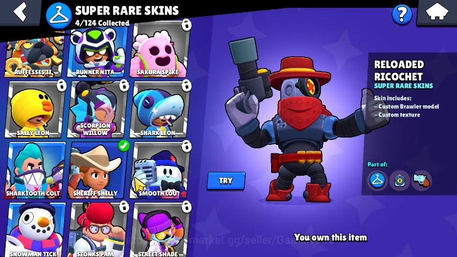 Brawl Stars Accounts 1015 Trophy|5K Bling|15 Brawlers 3 Max Lvl Myth Mo image 10