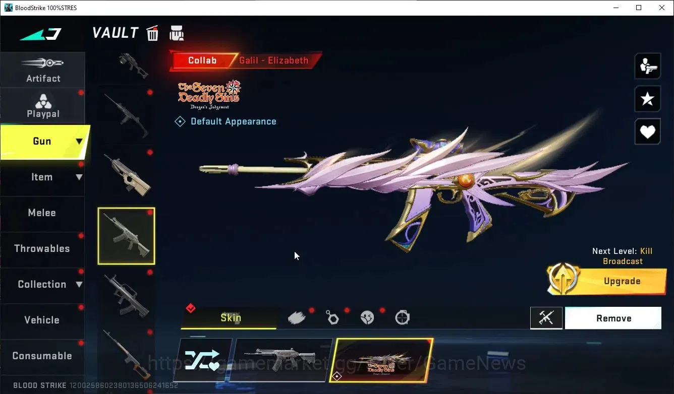 Blood Strike Accounts ASIA|ETERNAL KAG6,FN2K+MELEE Shuri,Zenpa,Collab 7D image 19