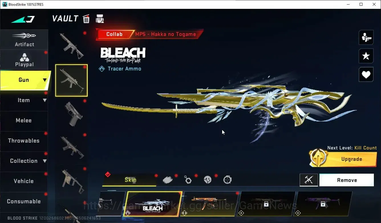 Blood Strike Accounts ASIA|ETERNAL KAG6,FN2K+MELEE Shuri,Zenpa,Collab 7D image 20