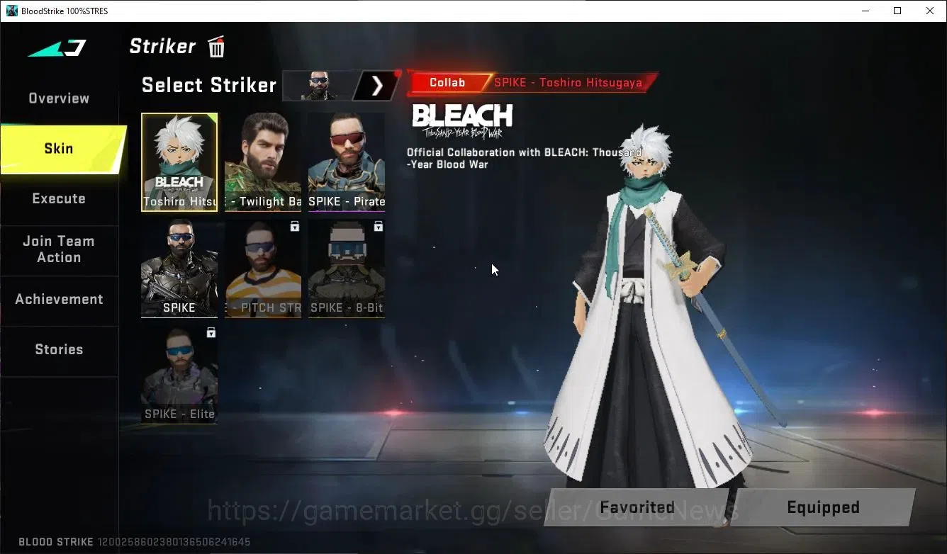 Blood Strike Accounts ASIA|ETERNAL KAG6,FN2K+MELEE Shuri,Zenpa,Collab 7D image 3