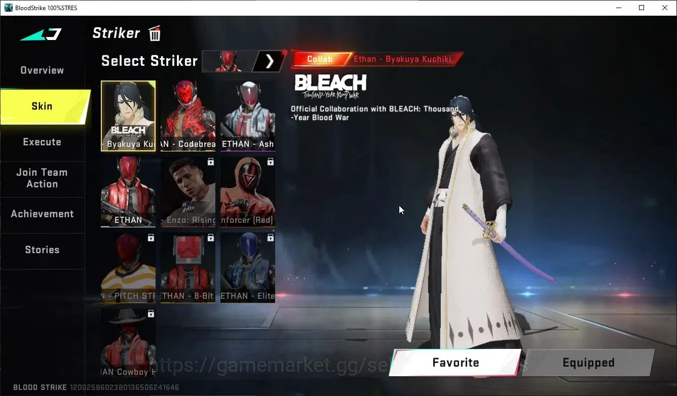 Blood Strike Accounts ASIA|ETERNAL KAG6,FN2K+MELEE Shuri,Zenpa,Collab 7D image 4