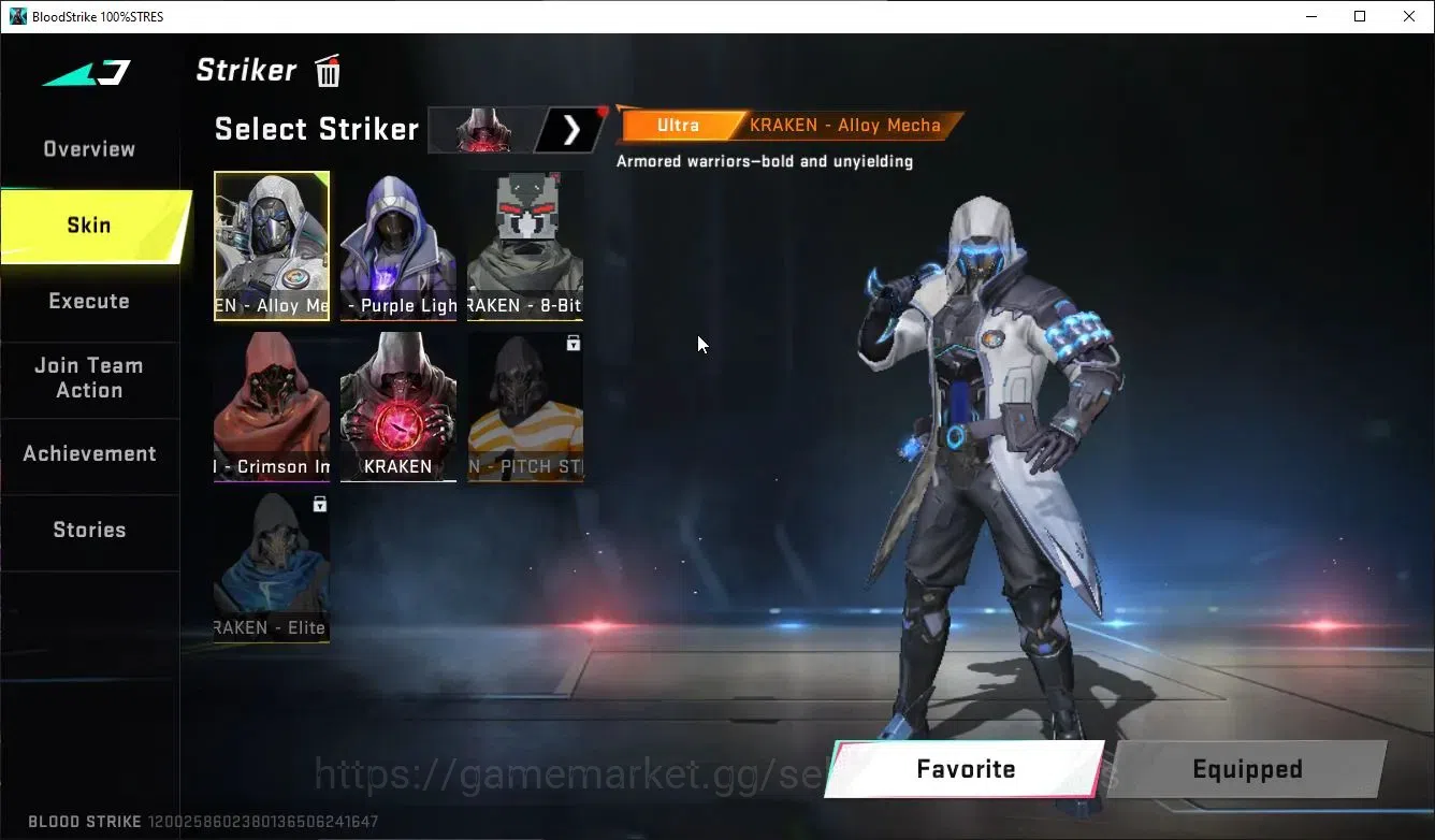 Blood Strike Accounts ASIA|ETERNAL KAG6,FN2K+MELEE Shuri,Zenpa,Collab 7D image 8