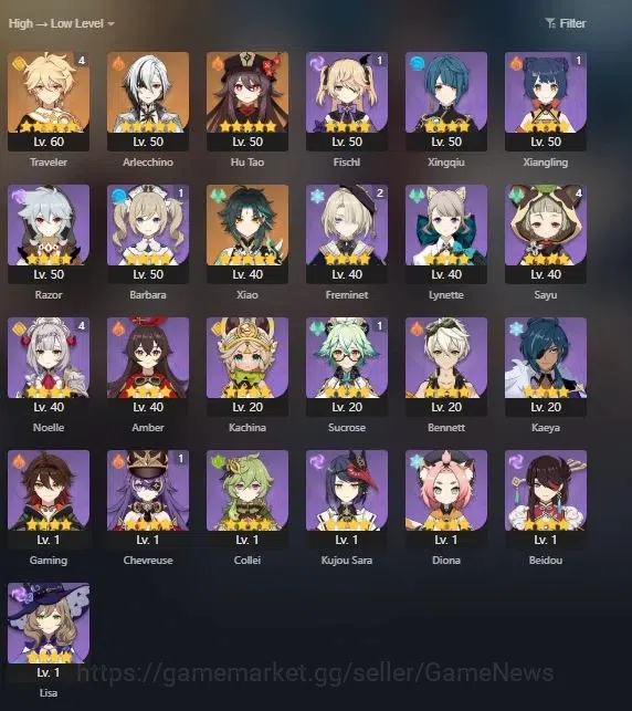 Honkai Star Rail Accounts Asia|TL 68|Free GI|15 Limited|[Castorice,Evernight image 14